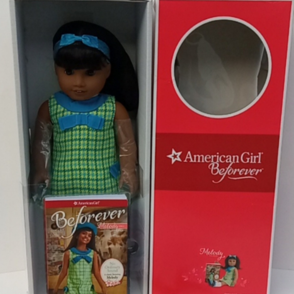 American Girl Beforever Melody Doll And Book